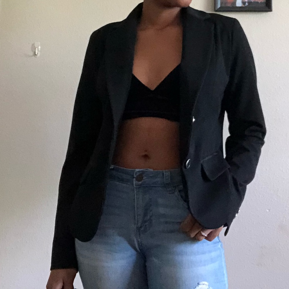 Black blazer